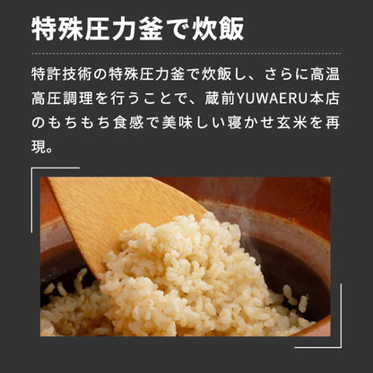 【定期便】NEKASE GENMAI 玄米ごはん黒米ブレンド 24食セット【1ヶ月毎】